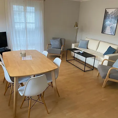 Apartmán Modern Eingerichtete Mit 2 Schlafzimmern