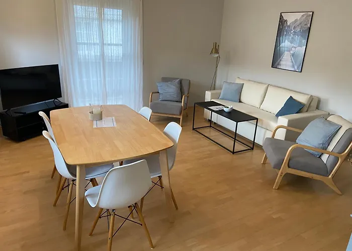 Apartmán Modern Eingerichtete Mit 2 Schlafzimmern
